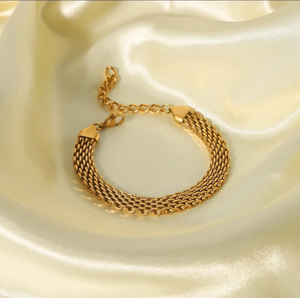 Monarch Chain Bracelet - Glitze Accessories