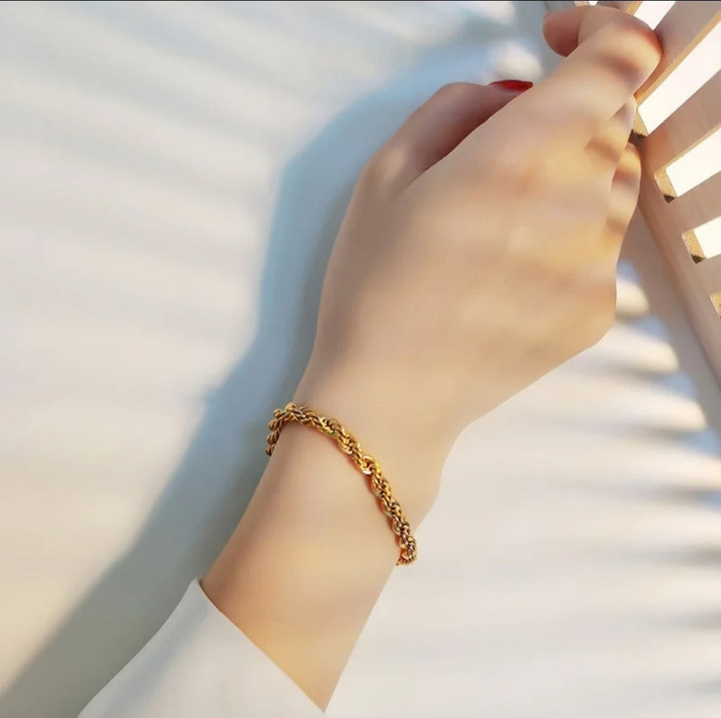 Rope chain Bracelet - Glitze Accessories