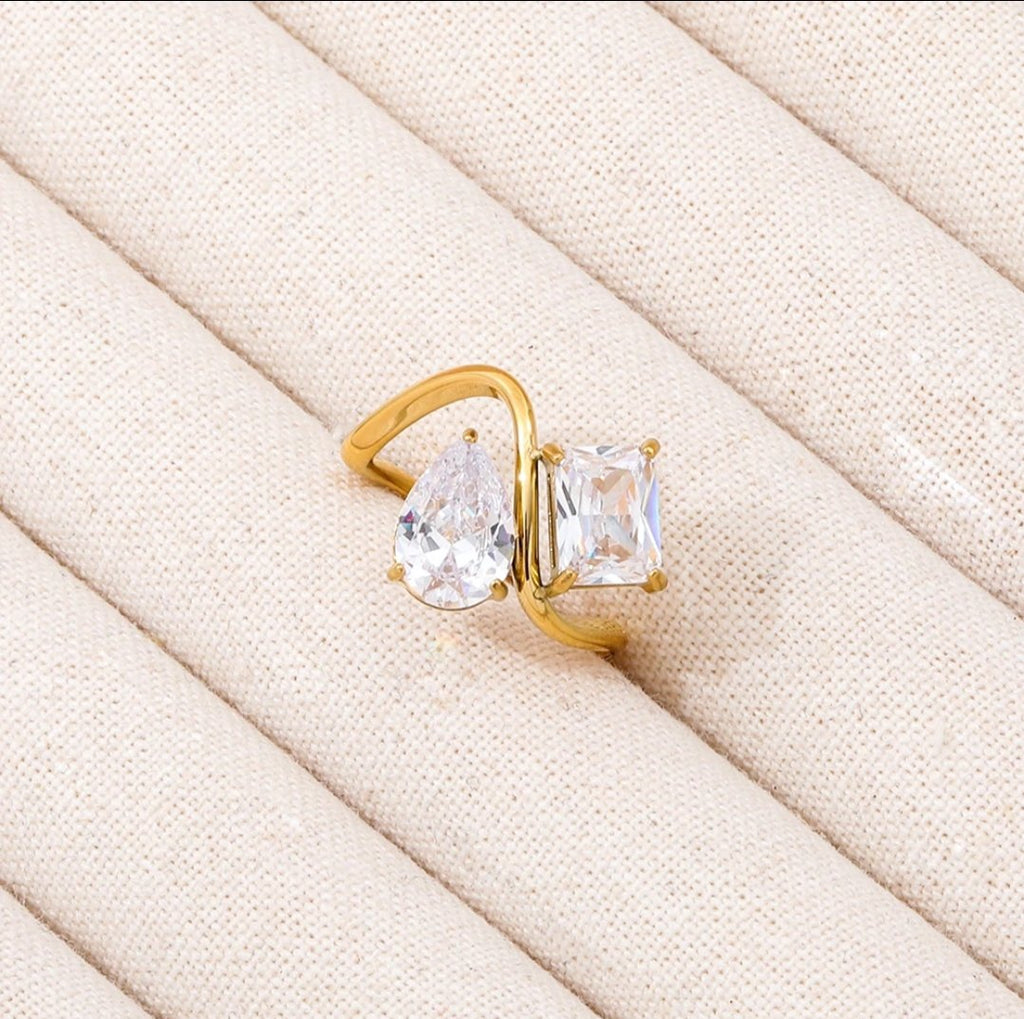 Toi Et Moi Ring - Glitze Accessories