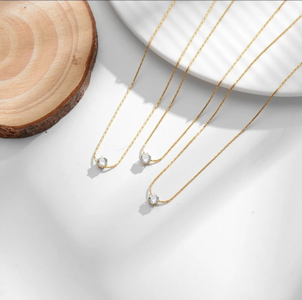 Euphoria Necklace - Golden - Glitze Accessories