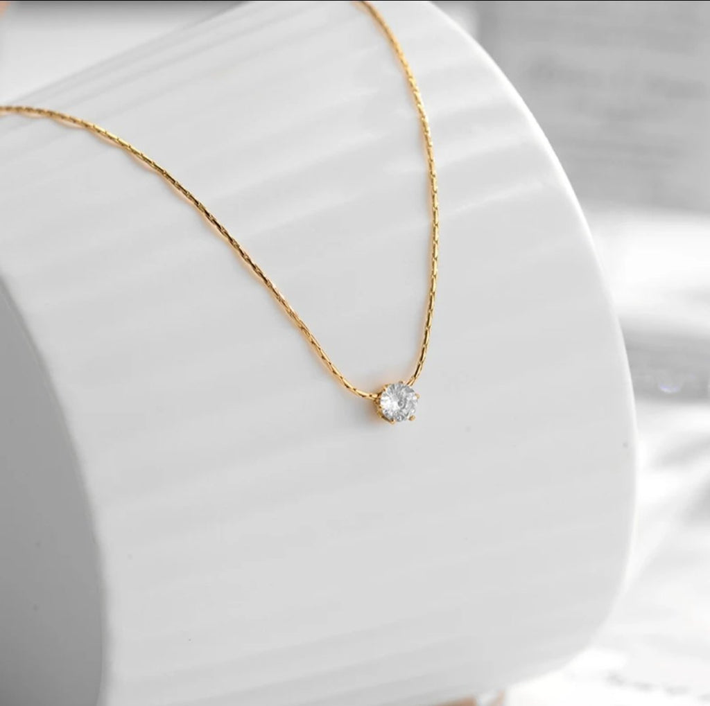 Euphoria Necklace - Golden - Glitze Accessories