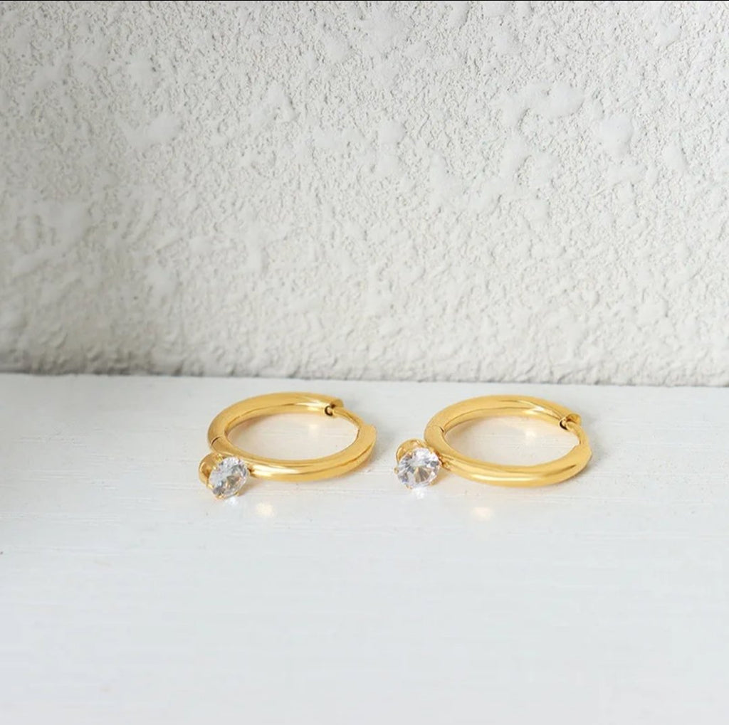 Euphoria Earrings - Golden - Glitze Accessories