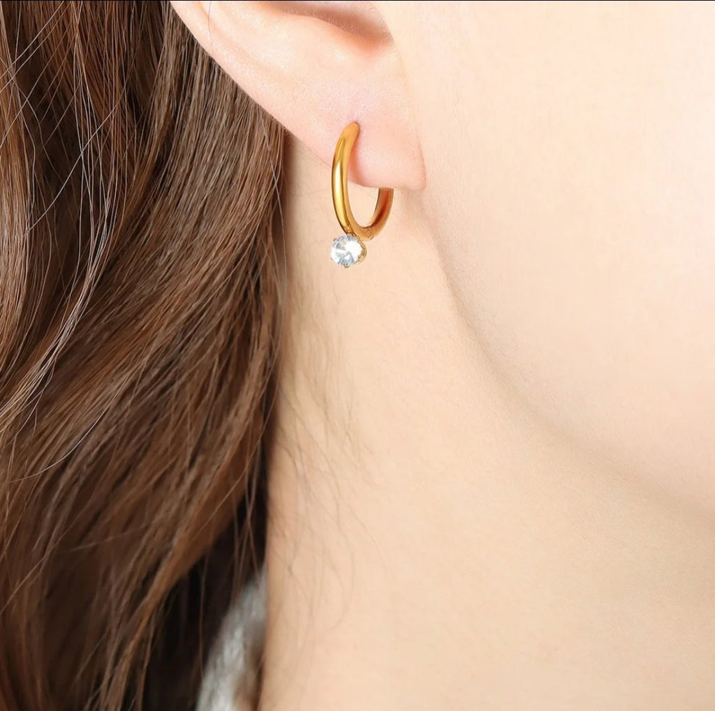 Euphoria Earrings - Golden - Glitze Accessories