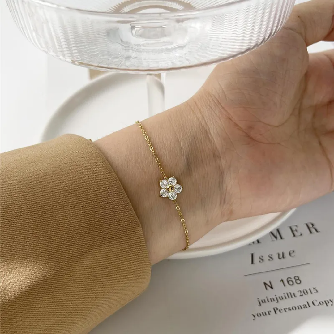 Fioren Bracelet - White - Glitze Accessories