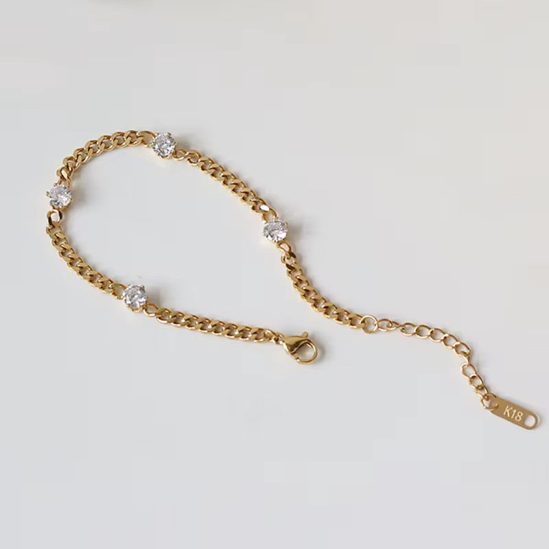 Obsidian Bracelet - Glitze Accessories