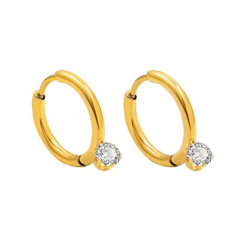 Euphoria Earrings - Golden - Glitze Accessories