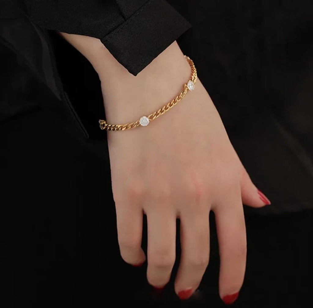 Obsidian Bracelet - Glitze Accessories