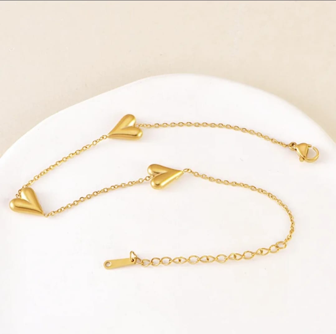 Rosette Heart - Glitze Accessories