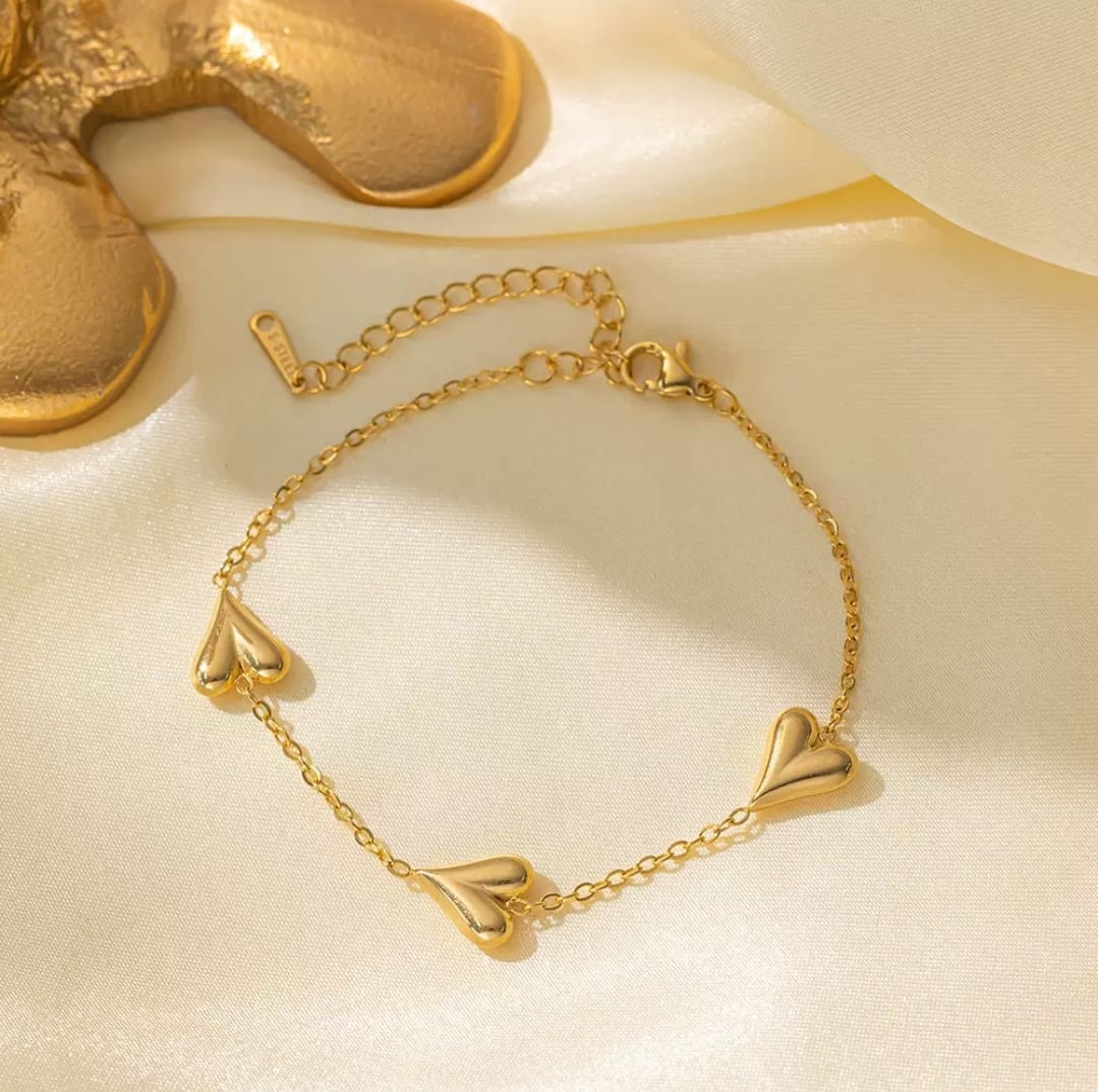 Rosette Heart - Glitze Accessories