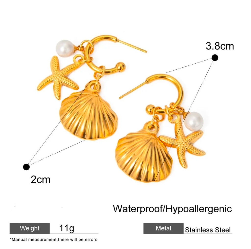 Marina Earrings - Glitze Accessories