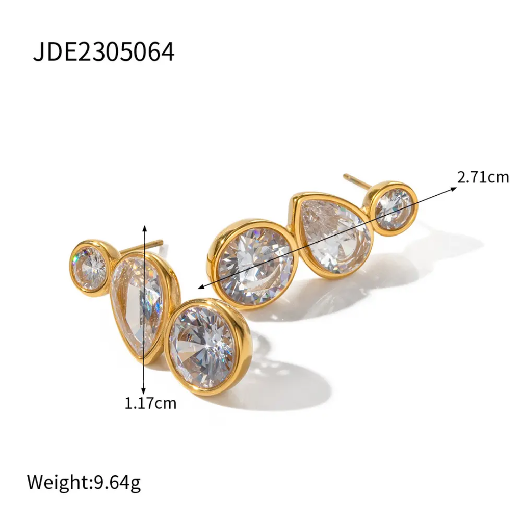 Grace earrings - Glitze Accessories