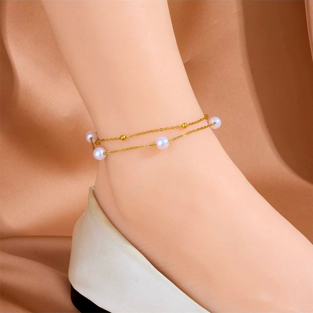 Lyra Anklet - Glitze Accessories
