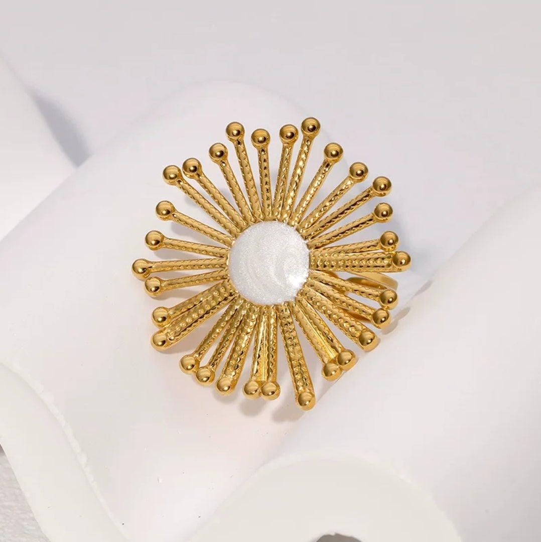 Sunflower earrings - Glitze Accessories