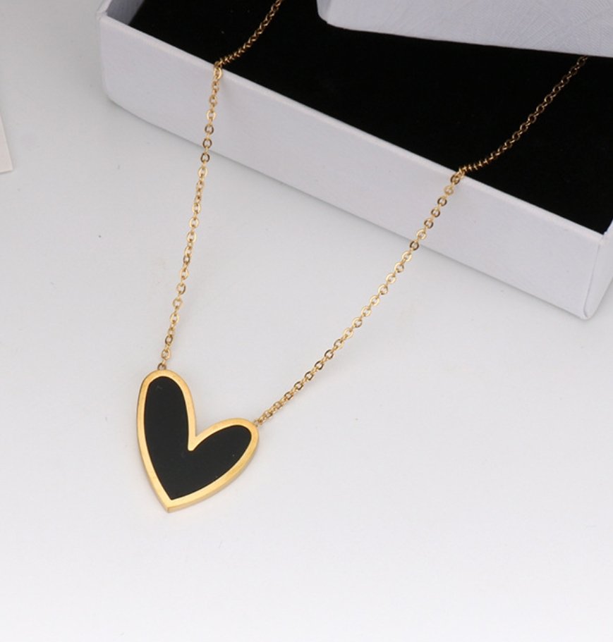 Sora Necklace - Black - Glitze Accessories