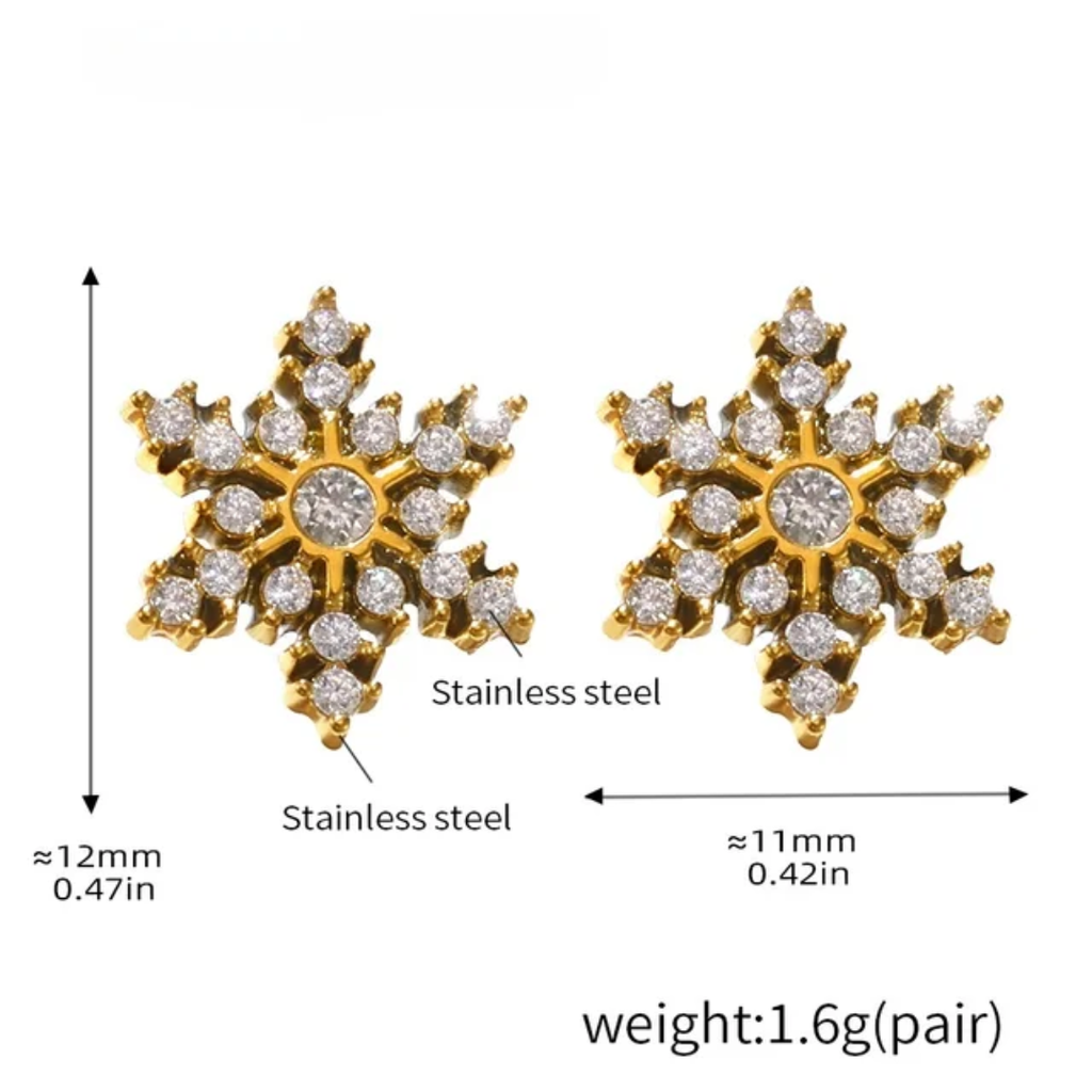 Snowflake Earrings