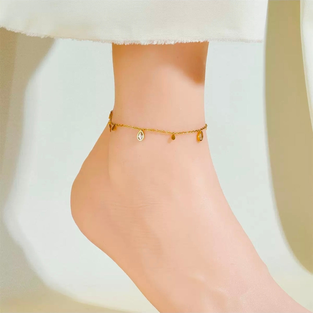 Trinity Anklet - Glitze Accessories