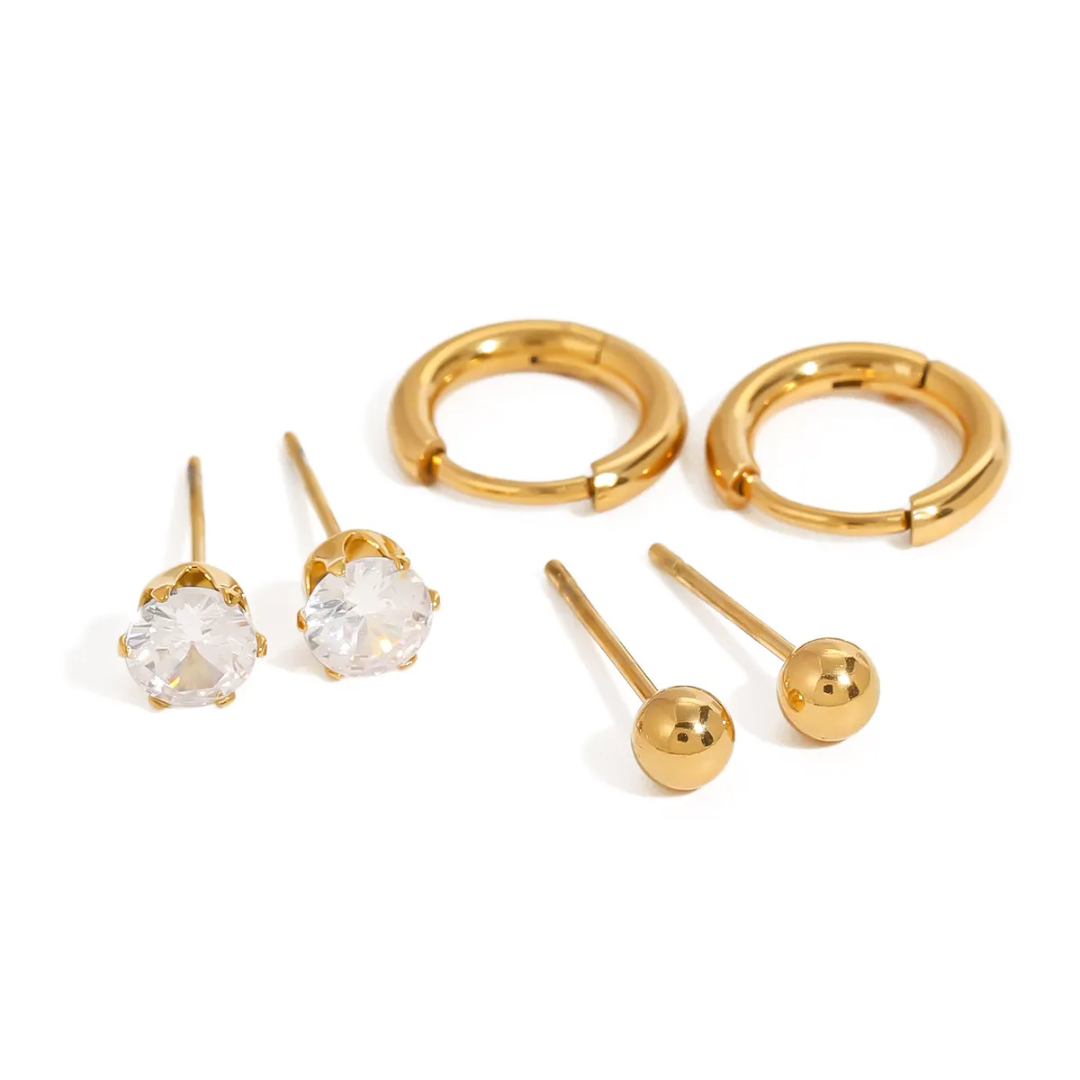 Seraphine Stack - 3 Pair - Glitze Accessories