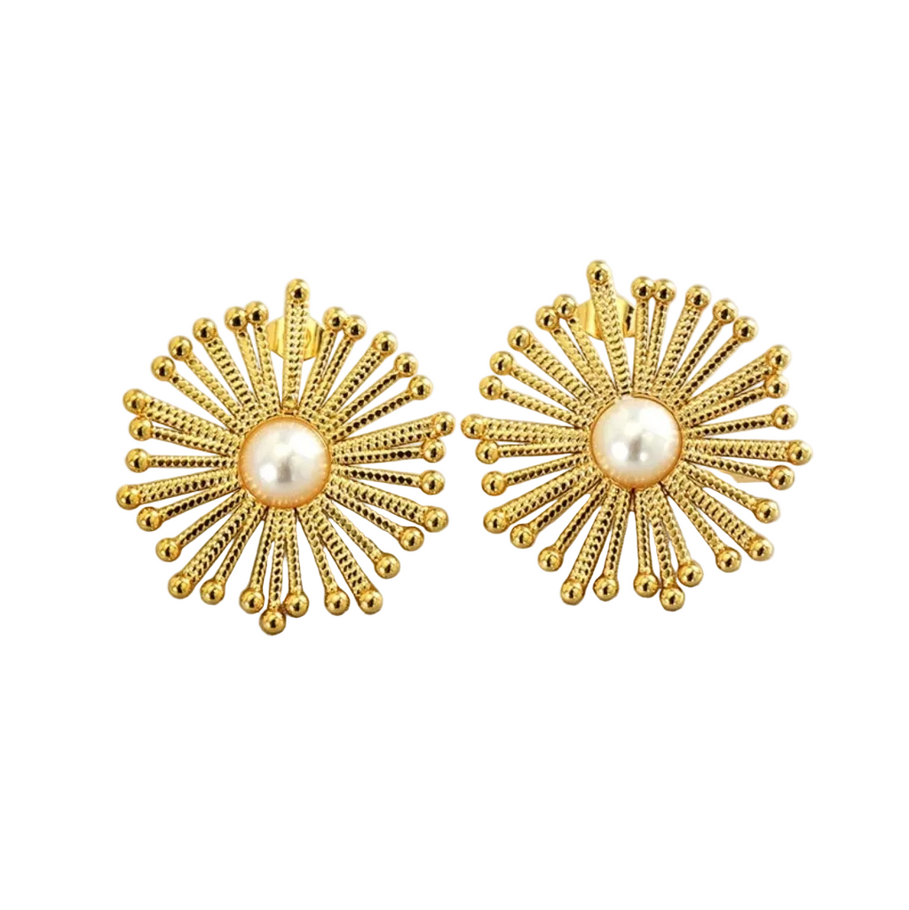 Sunflower earrings - Glitze Accessories