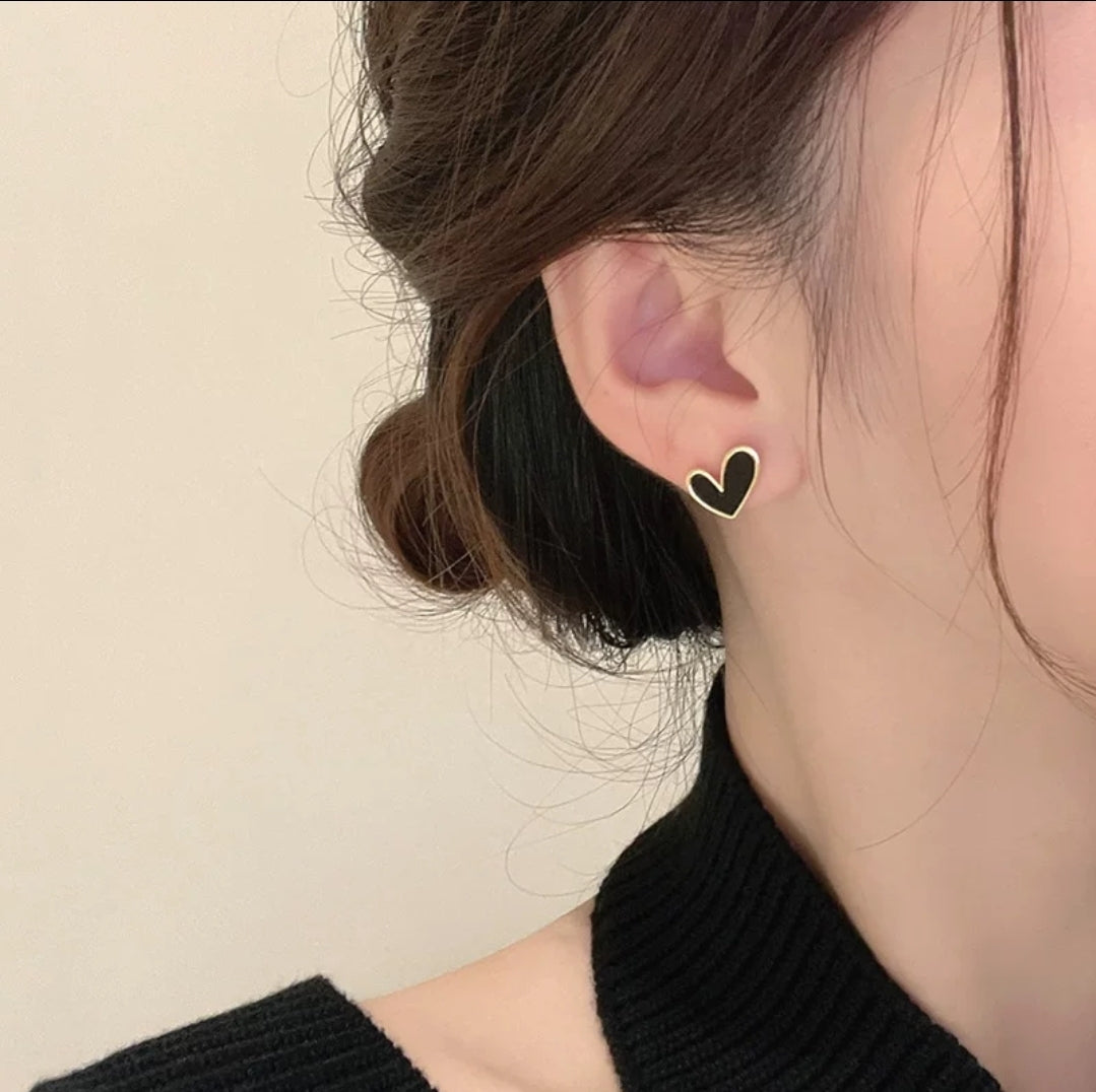 Sora Earrings - Black - Glitze Accessories